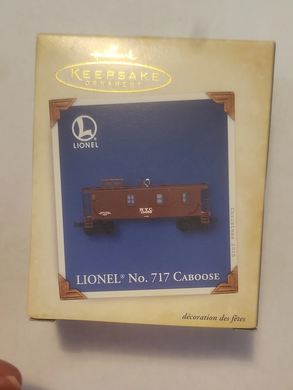 Hallmark lionel keepsake